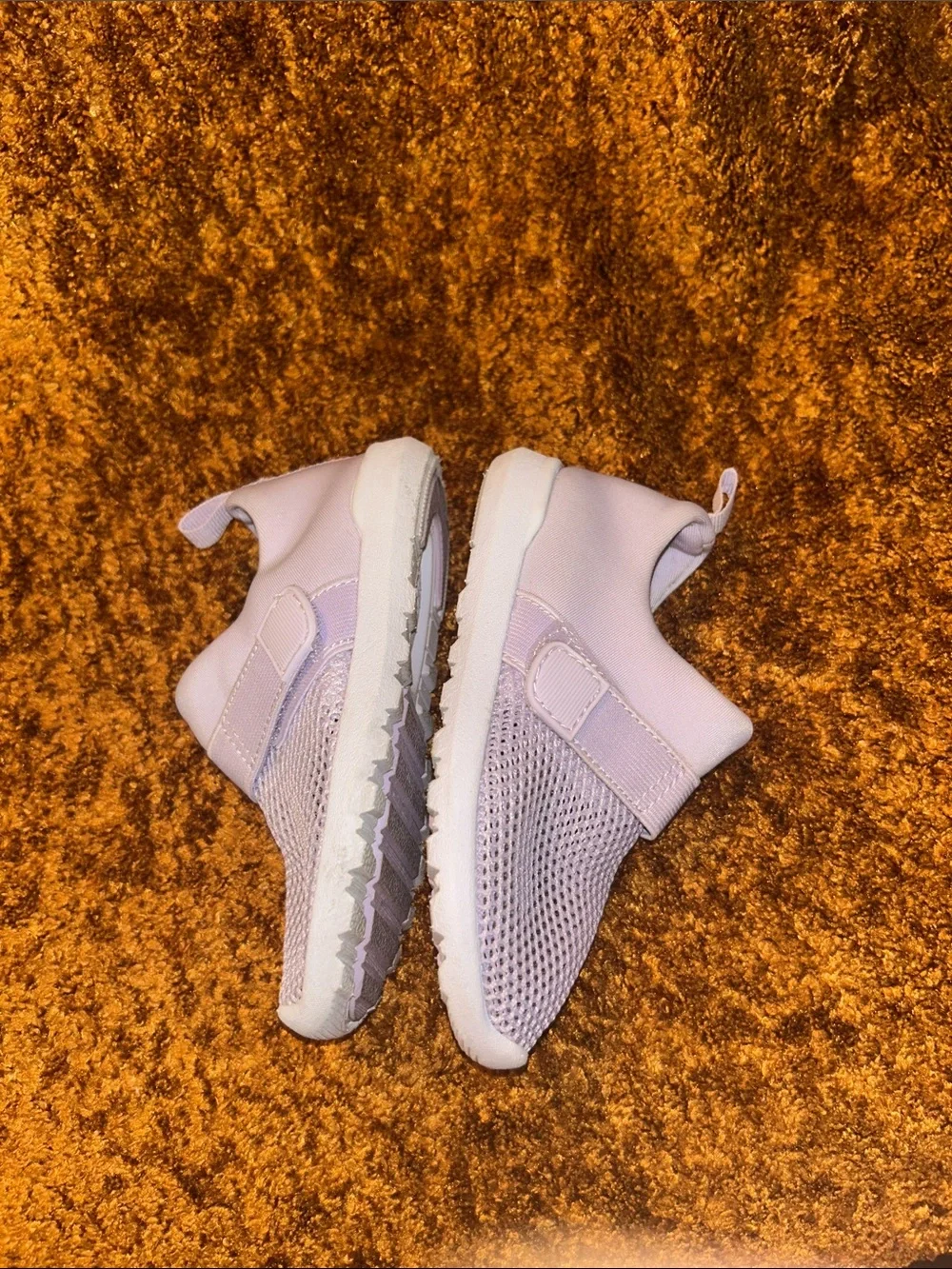 Cat & Jack Lilac Mesh Hook-and-Loop Slip-On Sneakers for Kids